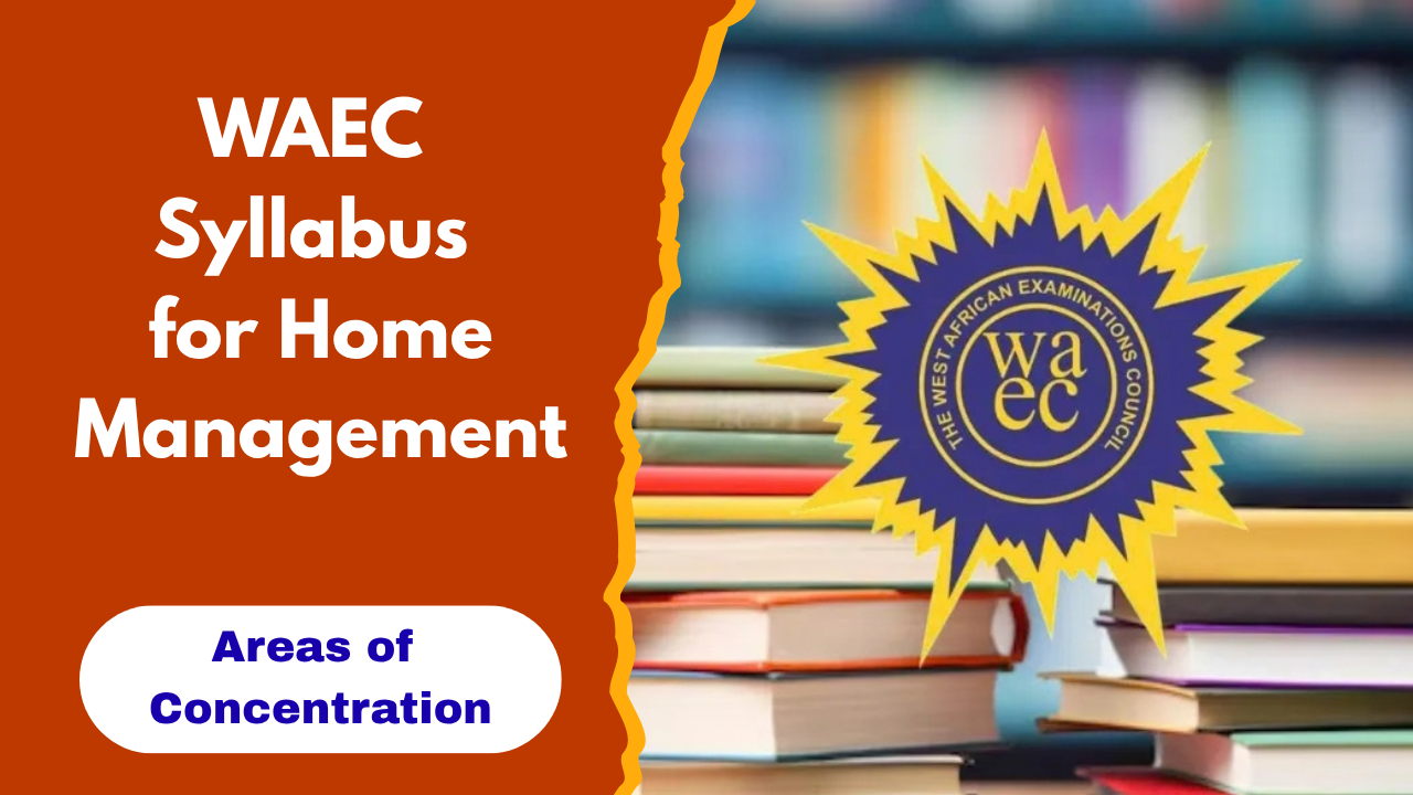 WAEC Syllabus for Home Management