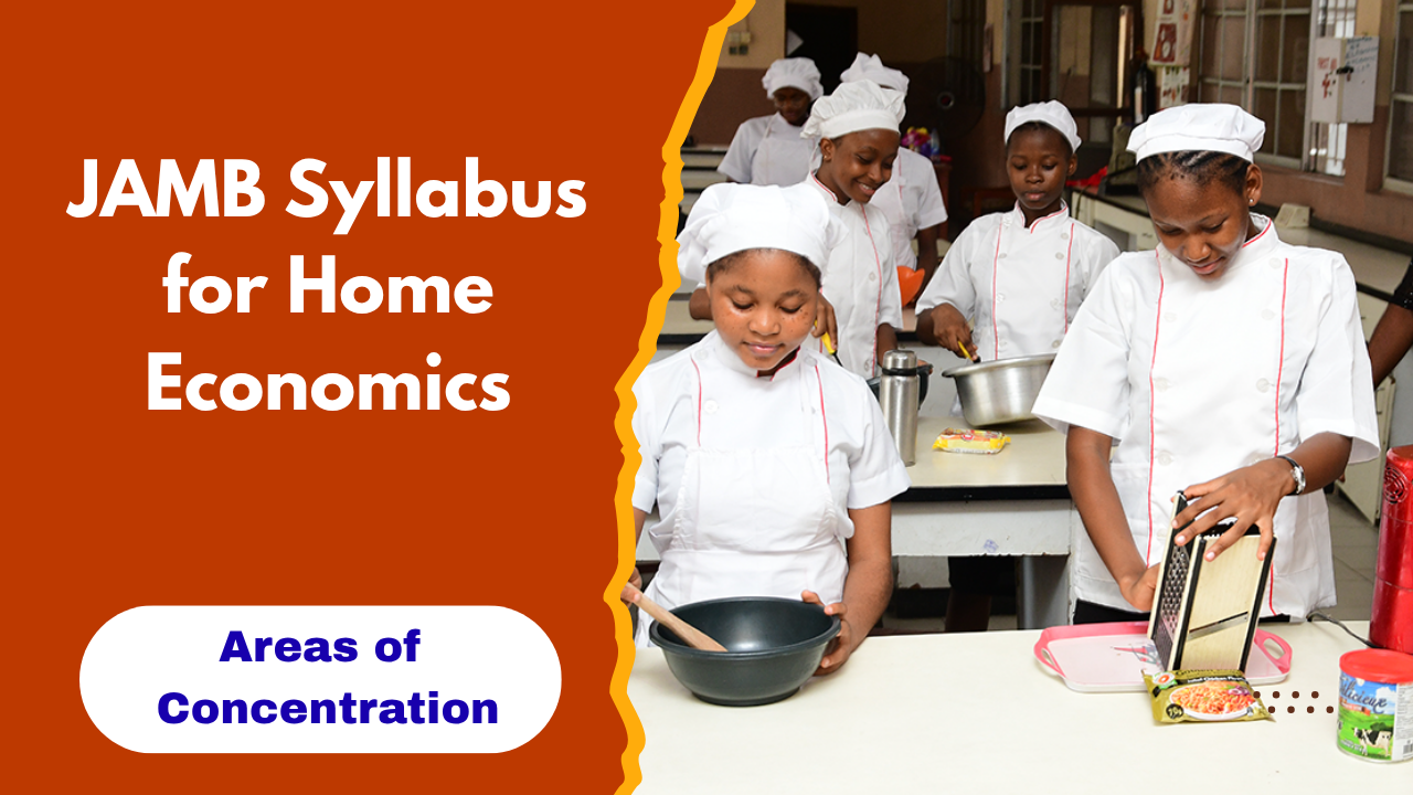 JAMB Syllabus for Home Economics